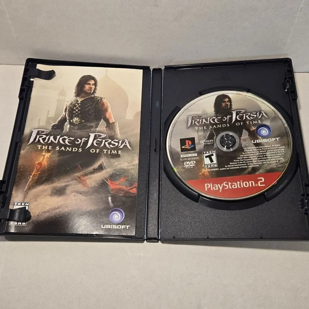 Prince of Persia: The Sands of Time (Sony PlayStation 2, 2003) PS2 Complete